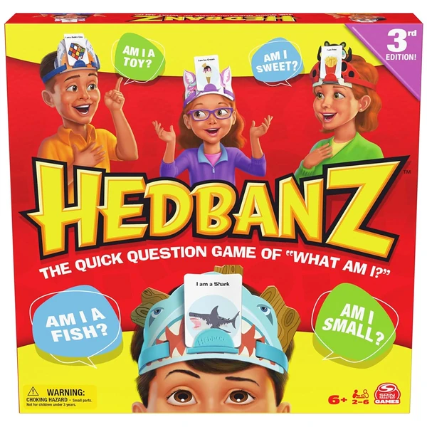 Spin Master Games  Hedbanz 3rd Edition with New Ca awhd ca b0dqwf41nf 1
