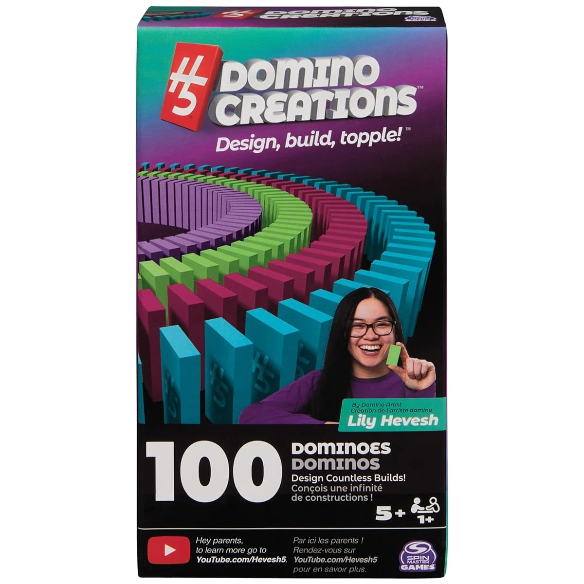 Spin Master Games  Lily Hevesh H5 Domino Creations awhd ca b0dschc9jj 1