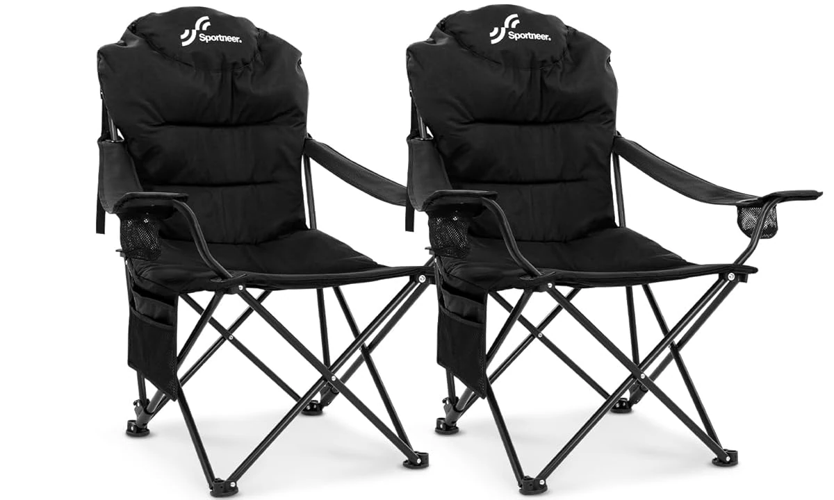 Sportneer Camping Chair for Adults  Oversized Full awhd ca b0dq8p6ph7 1