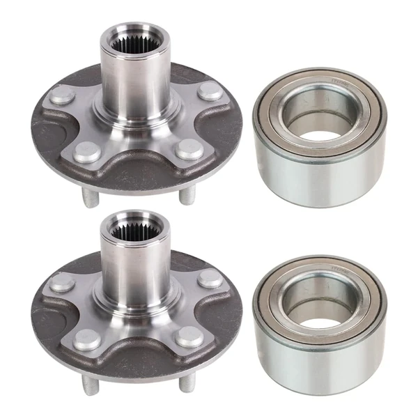 TRQ Wheel Bearing   Hub Kit Compatible with 2006 2 awhd ca b0dszt3x79 1