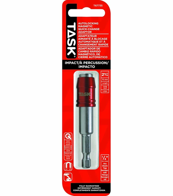 Task Tools T67735 Impact Auto Locking Magnetic Bit awhd ca b00a1577dm 1