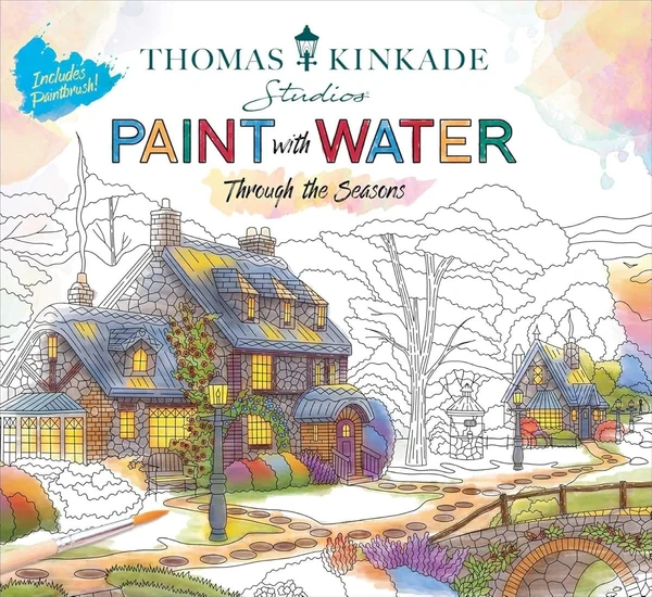 Thomas Kinkade Paint with Water  Through the Seaso awhd ca 1667205455 1