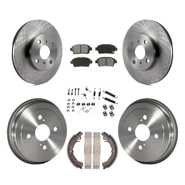 Transit Auto Front Rear Disc Brake Rotors Semi Met awhd ca b08nwwqggw 1