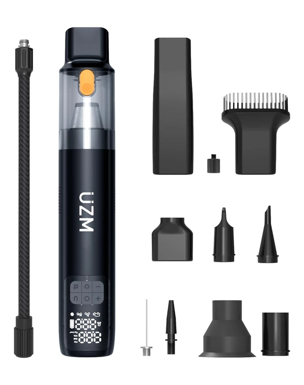 UZM 3 in 1 Car Vacuum and Tire Inflator  Portable  awhd ca b0dpmt5r8p 1