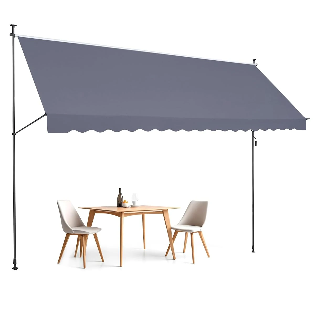 VEVOR 178 x 47 Patio Awning Retractable  Awning Su awhd ca b0djqv1ylh 1