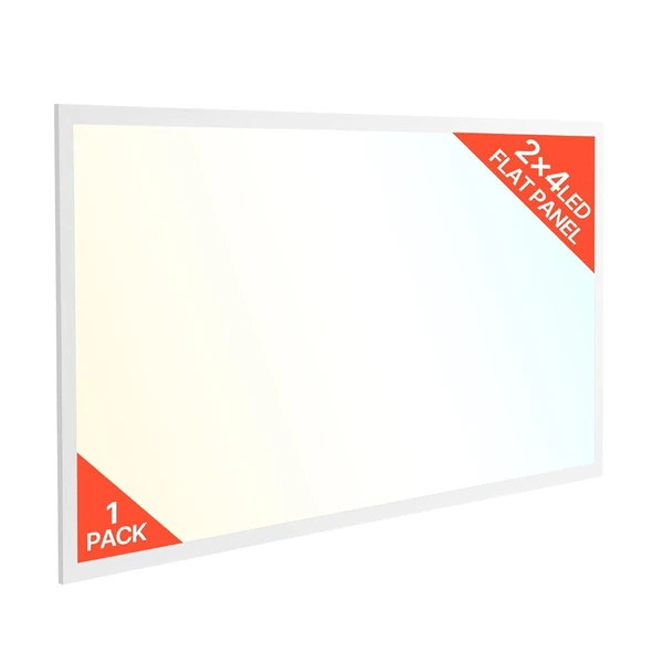 VEVOR 2x4 FT LED Flat Panel Light  7800 LM  Flush  awhd ca b0fjxvh2w9 1