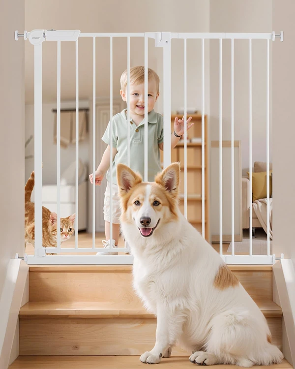 VEVOR Baby Gate  26 40 Inches Adjustable Width  36 awhd ca b0f38myknz 1