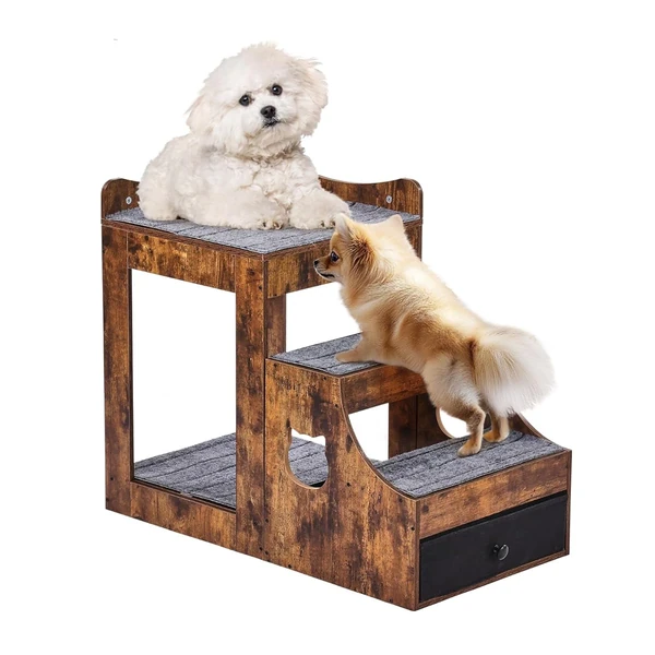 VEVOR Pet Bunk Bed with Removable Stairs  Dog Cat  awhd ca b0dln7j3fz 1
