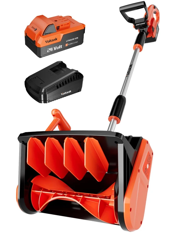 VOLTASK Cordless Snow Shovel  24V   13 Inch   4 Ah awhd ca b0b1txsfmk 1