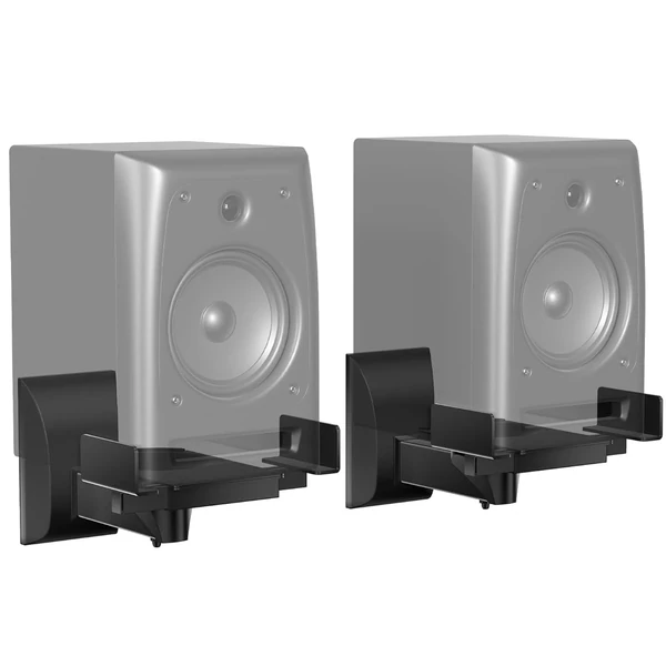WALI Speaker Wall Mounts  Dual Side Clamping Books awhd ca b01guitk24 1