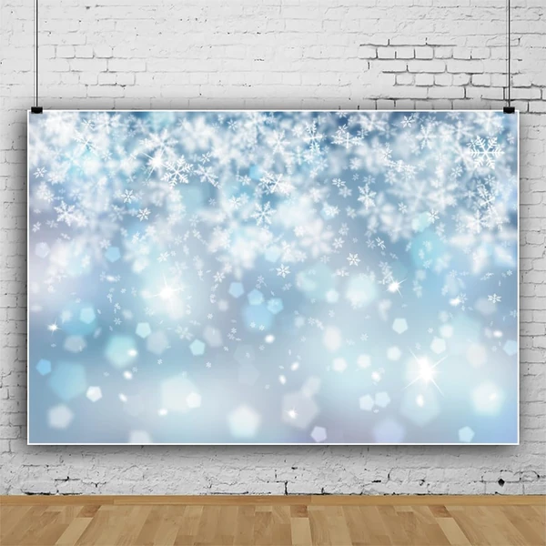 Winter Backdrop 7x5FT Falling Snowflake Portrait B awhd ca b0cf9yphzr 1