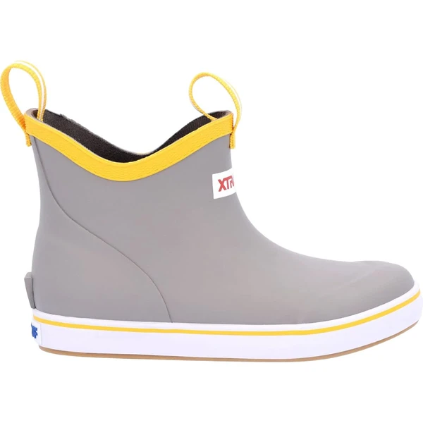 Xtratuf Kids ADB Grey Yellow Ankle Boot  Size 9 awhd ca b09ww436ph 1