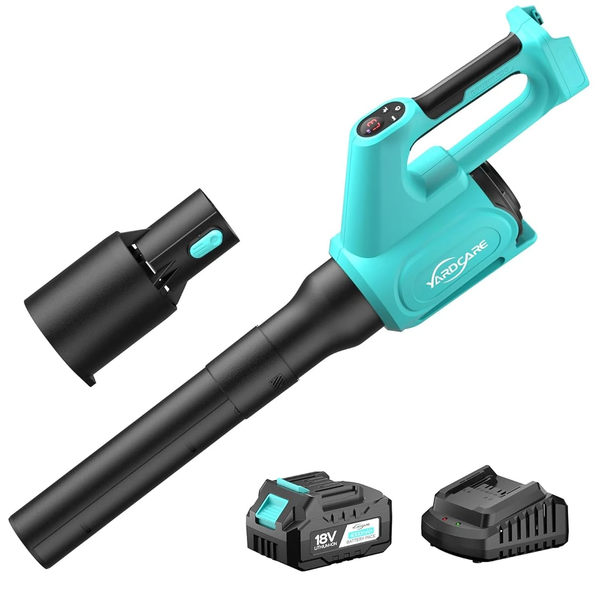 YARDCARE Electric Cordless Leaf Blower with Batter awhd ca b0dxtz44r2 1