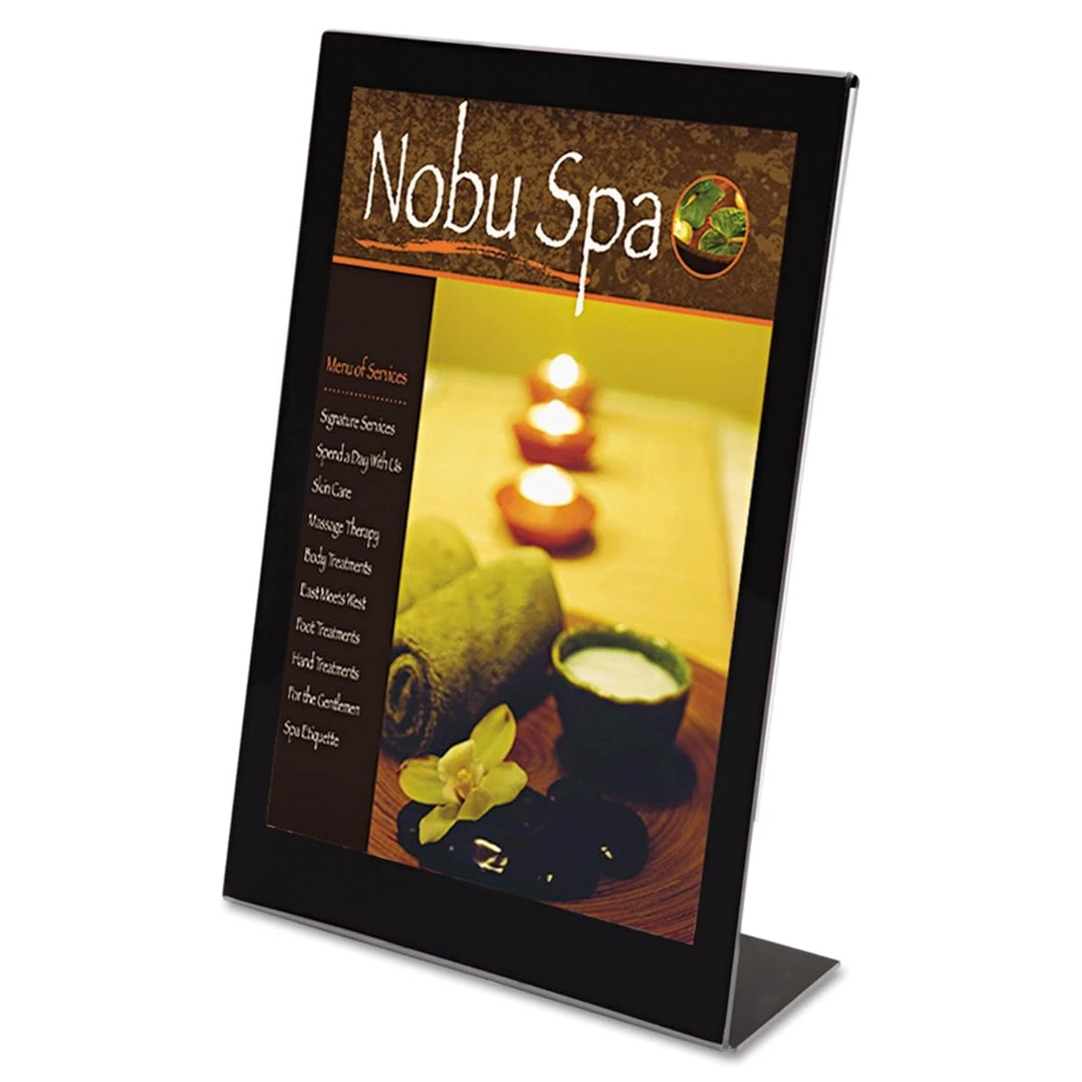 deflect o Superior Image Black Border Sign Holder awhd ca b001e682cc 1