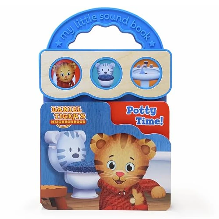 Daniel Tiger's Potty Time! Children's Toilet Training Sound Book for Daniel Tiger Fans by Cottage Door Press - Used - Acceptable condition - US$1.89