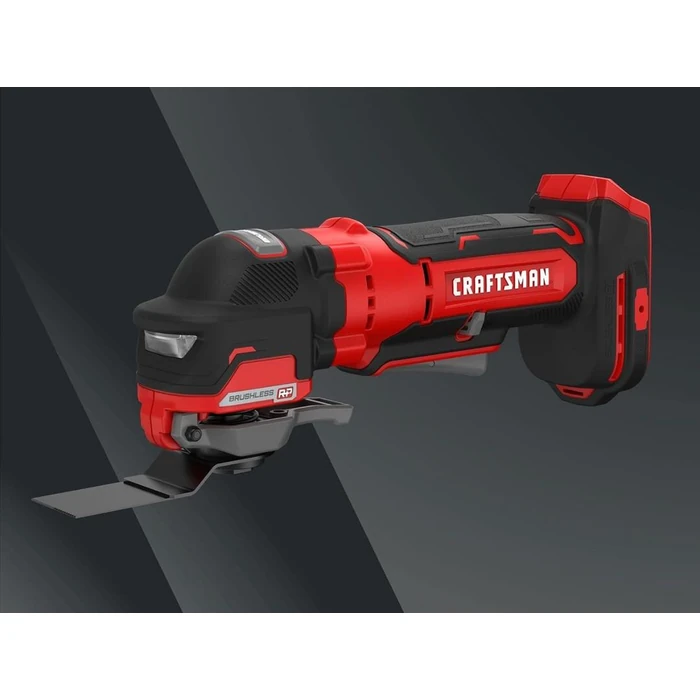 Craftsman CMCE565BR V20* BRUSHLESS RP(TM) Cordless Oscillating Tool (Tool Only) - Red/Black by Craftsman - Image 10