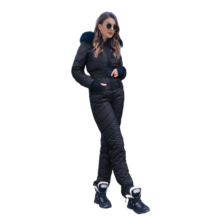 Yousify Womens Onesie Ski Suit Winter Outdoor Sports Waterproof Snowsuit Jumpsuits Jacket by Yousify - Image 4