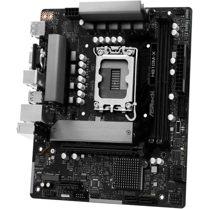 ASRock H810M-X LGA 1851 Micro ATX Motherboard by ASRock - Image 4