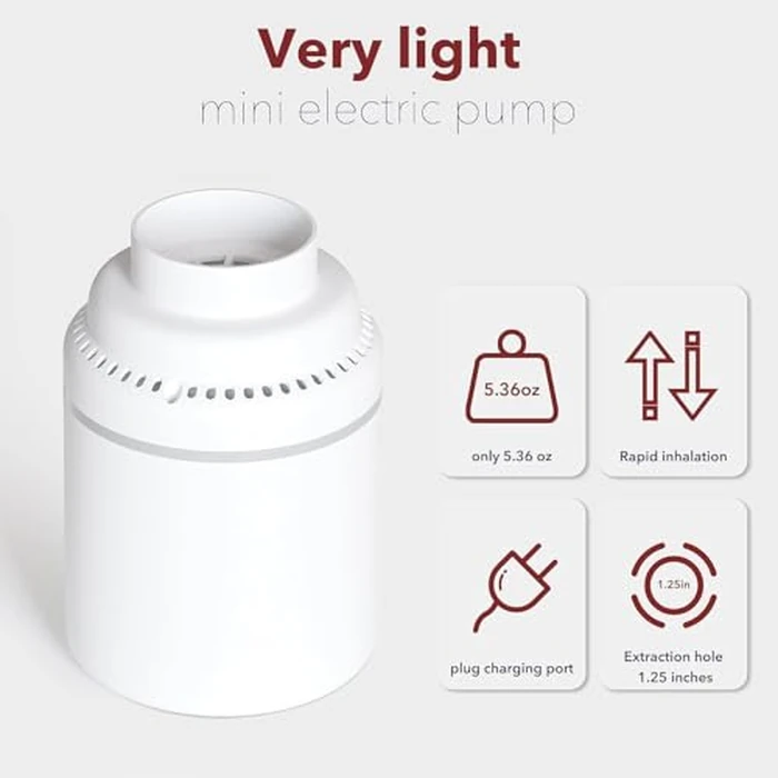 GONGSHI Vacuum Seal Bags for Clothing Travel & Home Storage, Travel Vacuum Bags with Pump,Space Saver for Blankets, Comforters, Pillows, Clothes,24 Combo with Electric Pump by GONGSHI - Image 5