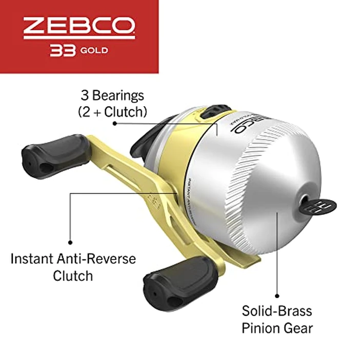 33MAX Gold SC Reel 20#C (sensormatic) by Zebco - Image 3