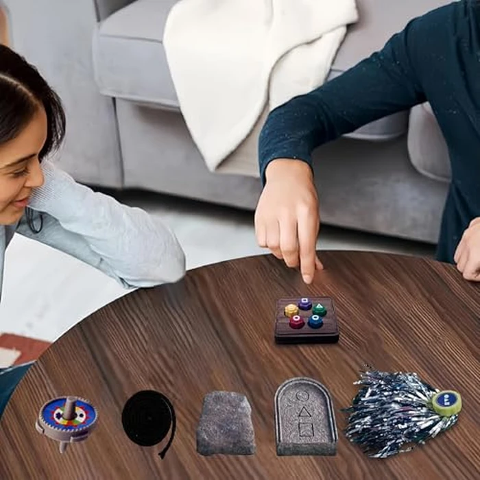 ReeRaa Gonggi Korean Game, Tossing Set (Korean Traditional Play Game) Jebi chagi Stone catching Biseokchigi Paeng-y DDAKJI & Family & Party, Easter Basket Stuffers, Christmas (1 Set) by ReeRaa - Image 3