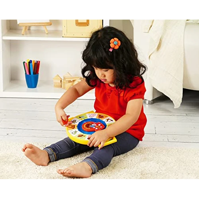 Fisher Price Classics - Farmer Says See 'n Say - Vintage Learning Toy, Sounds and Animals, Interactive Retro Game for Kids, Girls, Boys, Baby, Preschoolers, Toddlers, Unisex Ages 18 Months + by Basic Fun - Image 5