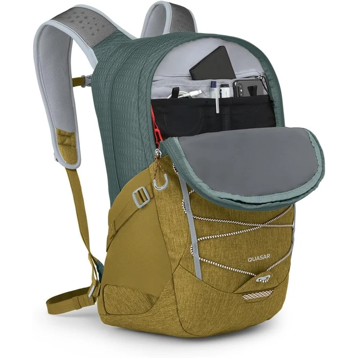 Osprey Quasar 26L Commuter Backpack, Green Tunnel/Brindle Brown by Osprey - Image 5