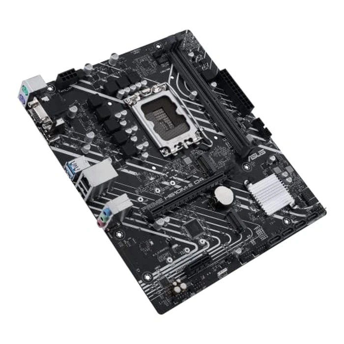 Asus Prime H610M-E D4-CSM Desktop Motherboard - Intel H610 Chipset - Socket LGA-1700 - Pentium Gold, Celeron, Core i5, Core i9, Core i3, Core i7 Processor Supported - 64 GB DDR4 SDRAM Maximum RAM - DI by ASUS - Image 5