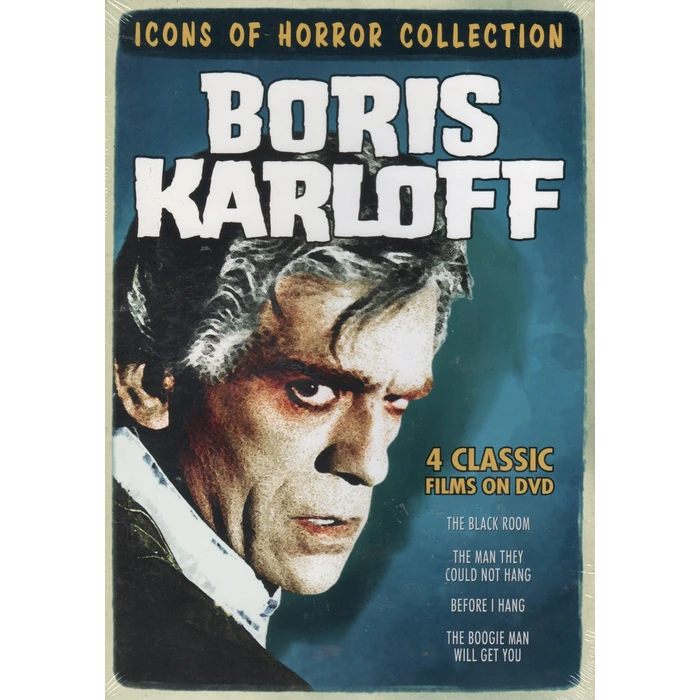 Icons of Horror Collection: Boris Karloff (Man They Could.., Black Rm, Before I Hang, Boogeyman Will..) by Sony Pictures - Used - Good condition