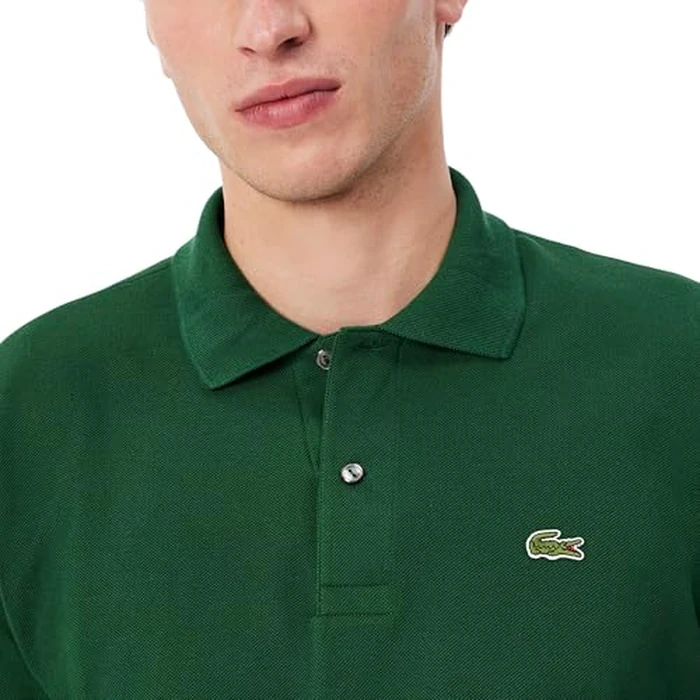 Lacoste Men's Classic Fit L.12.12 Original Piqué Polo Shirt, Green, Medium by Lacoste - Image 2