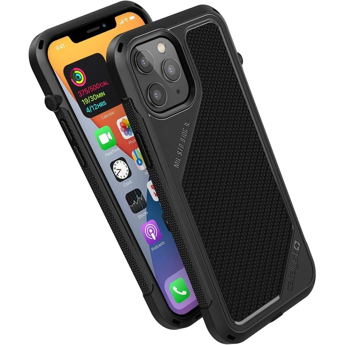 Catalyst Vibe Series Phone Case for iPhone 12 Pro Max - Stealth Black by Catalyst - Refurbished - Brand New condition - US$8.28