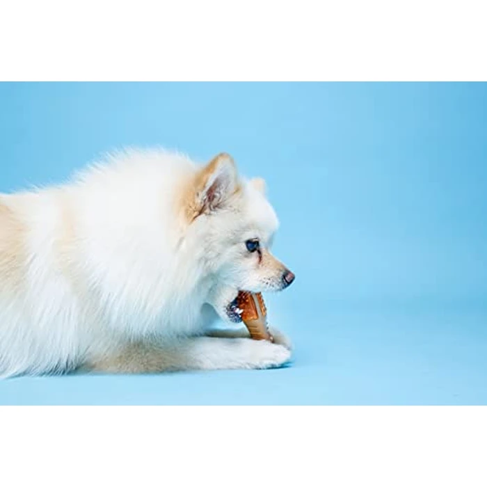 Hartz Chew ‘n Clean Chew Toy and Treat in One Chicken Flavored Drumstick Dog Toy, Small by Hartz - Image 3