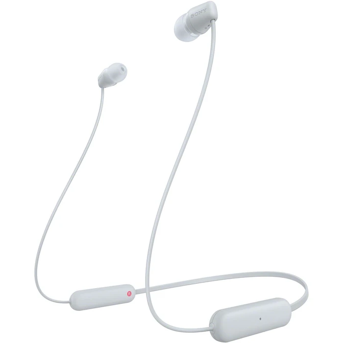 Sony WI-C100 Wireless In-Ear Headphones - White by Sony - Refurbished - Premium condition