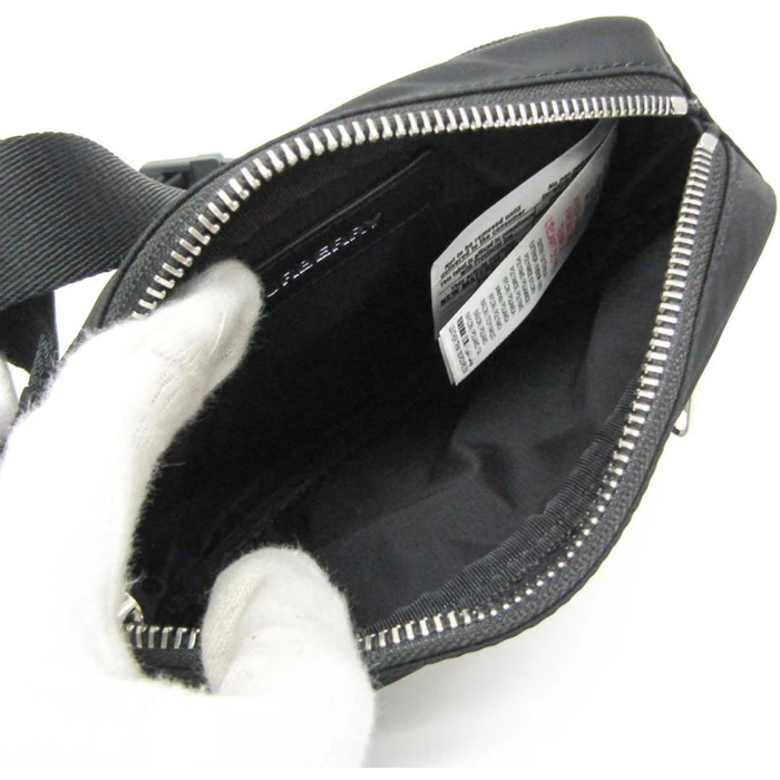 Burberry Nylon Fanny Pack - Nylon - Black by Burberry - Image 3