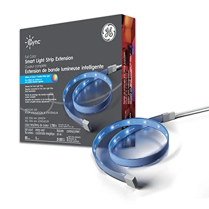 C by GE Lighting Full Color Spectrum RGB Smart LED Strip Lights Extension, Requires C by GE LED Strip (Sold Separately), 40-Inch (101.6cm) by GE - Used - Good condition - CA$6.55
