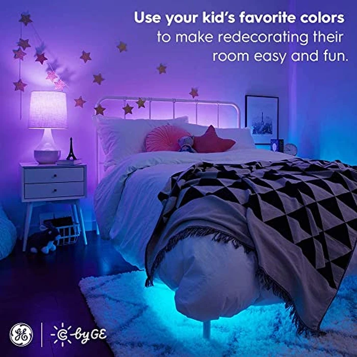 C by GE Lighting Full Color Spectrum RGB Smart LED Strip Lights Extension, Requires C by GE LED Strip (Sold Separately), 40-Inch (101.6cm) by GE - Image 4