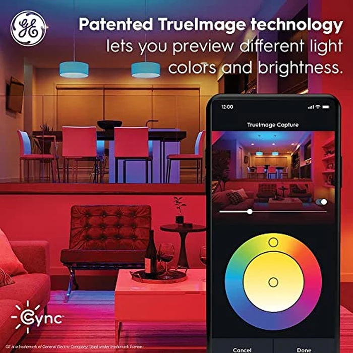 C by GE Lighting Full Color Spectrum RGB Smart LED Strip Lights Extension, Requires C by GE LED Strip (Sold Separately), 40-Inch (101.6cm) by GE - Image 7