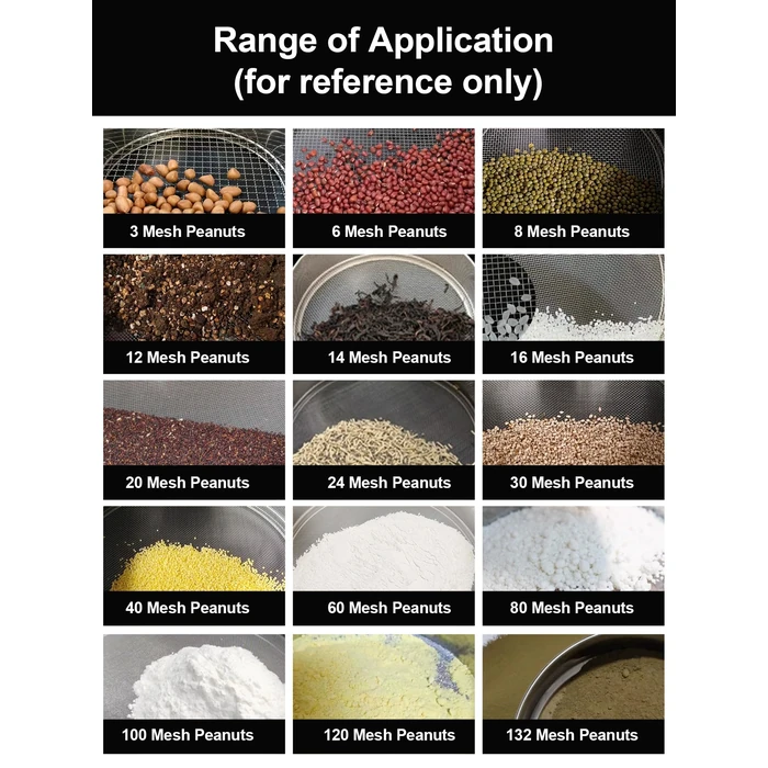 LVDALAB All 304 Stainless Steel 50 Mesh Test Sieve (0.355mm Aperture), 8Inch/20cm Diameter, Powder Sifter & Strainer, Multi-Use Lab Screen for Metal Powder, Spices & Industrial Sampling by LVDALAB - Image 8