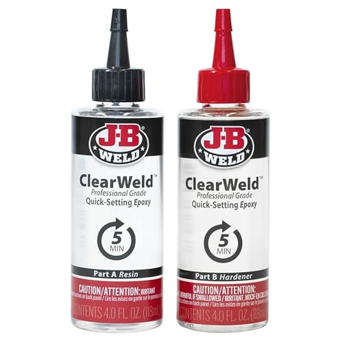 J-B Weld Pro Size ClearWeld 5 Minute Set Epoxy by J-B Weld - Image 2