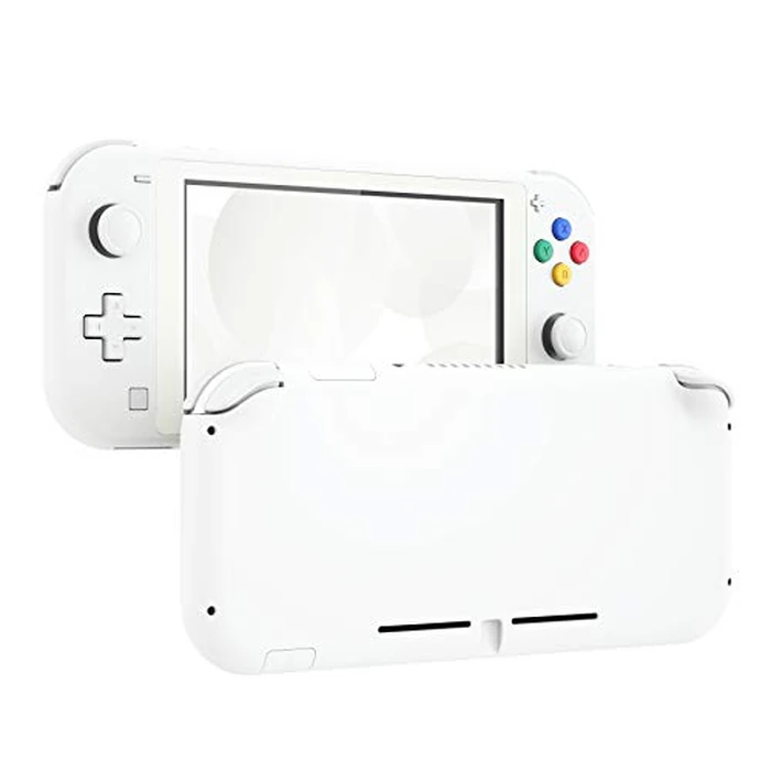 eXtremeRate White DIY Replacement Shell for Nintendo Switch Lite, NSL Handheld Controller Housing with Screen Protector, Custom Case Cover for Nintendo Switch Lite [Console NOT Included] by eXtremeRate - Image 1