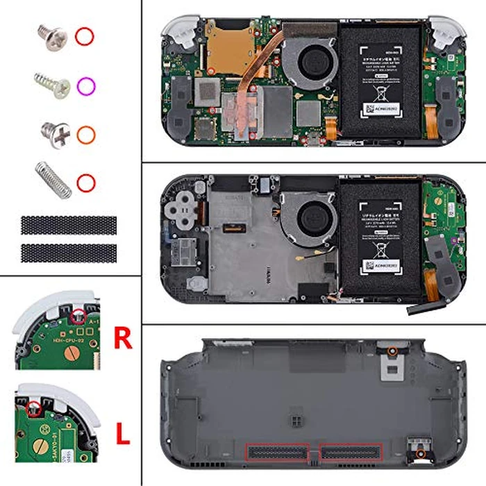 eXtremeRate White DIY Replacement Shell for Nintendo Switch Lite, NSL Handheld Controller Housing with Screen Protector, Custom Case Cover for Nintendo Switch Lite [Console NOT Included] by eXtremeRate - Image 7