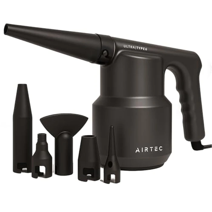 IT Dusters AirTec Ultra Electric Air Duster Blower for PC, Laptop, Console, Electronics and Home Cleaning, Environmental Alternative to Spray air can Duster Keyboard Cleaner (Type 6) by IT Dusters - Used - Like New condition