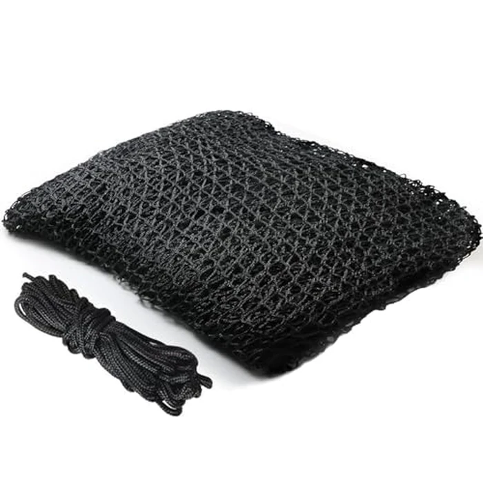 Hittop Golf Net for Hitting Practice, 10Ft to 50Ft Golf Ball Netting with 33Ft Hanging Nylon Rope,Also Use as Baseball, Hockey, Soccer, LAX Sport Net,Indoor and Outdoor. by Hittop - Used - Like New condition - US$55.09