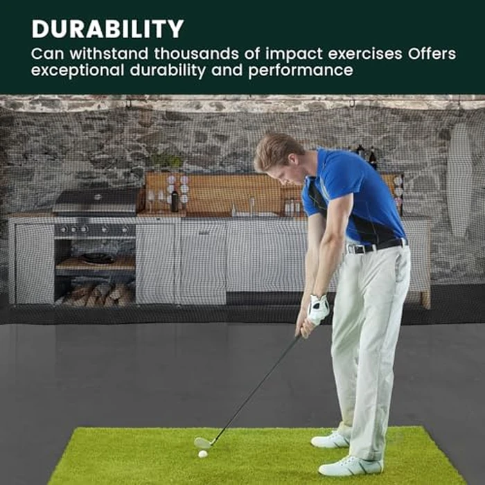 Hittop Golf Net for Hitting Practice, 10Ft to 50Ft Golf Ball Netting with 33Ft Hanging Nylon Rope,Also Use as Baseball, Hockey, Soccer, LAX Sport Net,Indoor and Outdoor. by Hittop - Image 6