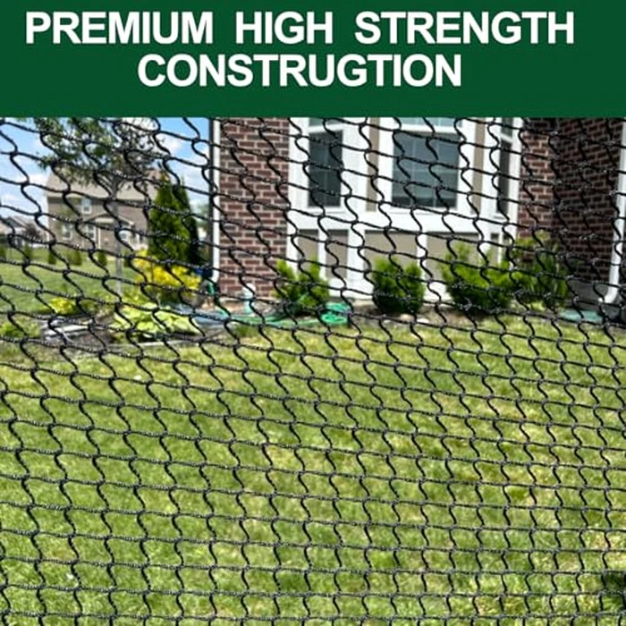 Hittop Golf Net for Hitting Practice, 10Ft to 50Ft Golf Ball Netting with 33Ft Hanging Nylon Rope,Also Use as Baseball, Hockey, Soccer, LAX Sport Net,Indoor and Outdoor. by Hittop - Image 9