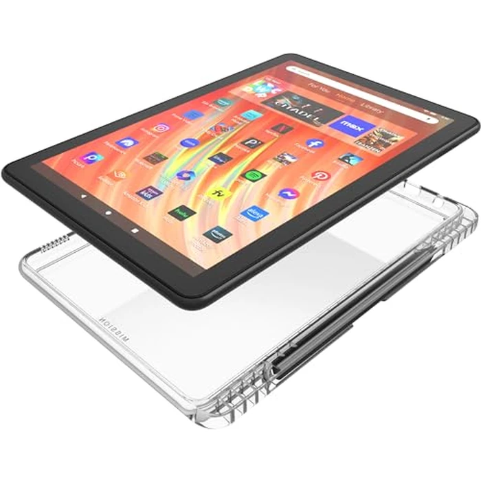 Made for Amazon Clear Case for Amazon Fire HD 10, (13th Gen, 2023 release) by Mission Cables - Image 2