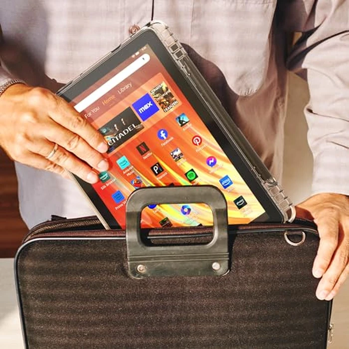 Made for Amazon Clear Case for Amazon Fire HD 10, (13th Gen, 2023 release) by Mission Cables - Image 6