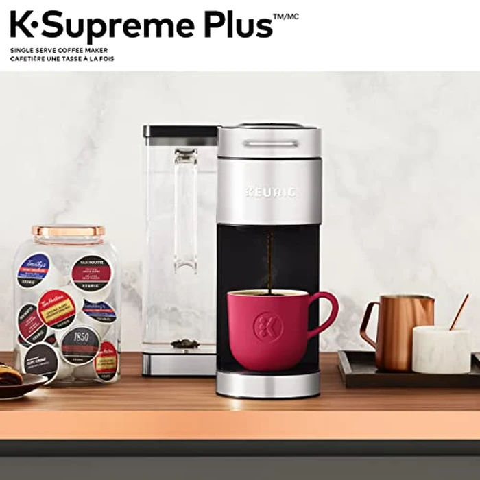 Keurig K-Supreme Plus Single Serve K-Cup Pod Coffee Maker, With Stainless Steel And MultiStream Technology, Silver by Keurig - Image 8