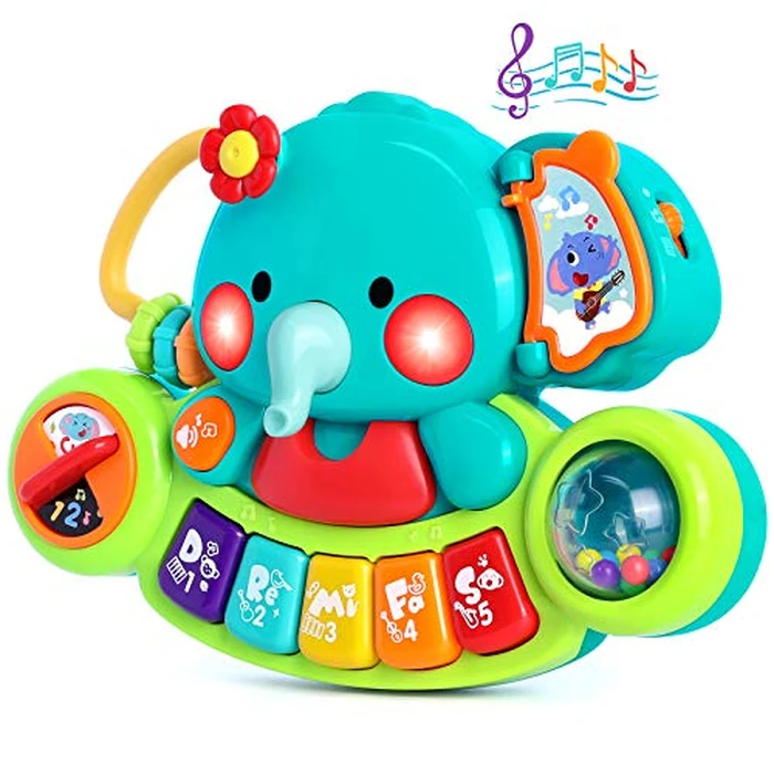 Baby Piano Toy 6 to 12 Months Light Up Music Baby Toys for 6 9 12 18 Months Early Learning Educational Piano Keyboard Infant Babies Girl Toy 1 Year Old Boy Girls Gift by WITALENT - Used - Like New condition - US$14.78