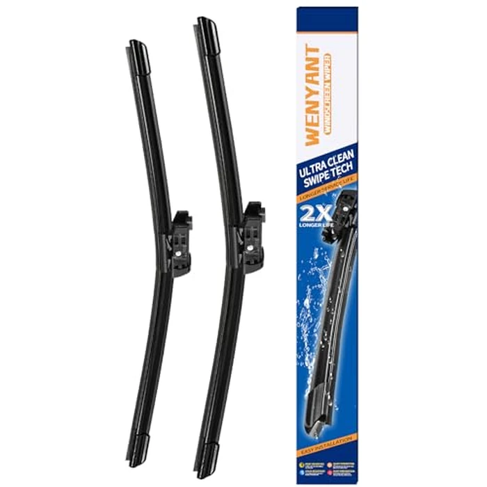 Wenyant 24"+20" Compatible with Audi A4 Q5 Q3 RS5 S5 Allroad 2009-2020 Front Windshield Wiper Blades for My Car Original Equipment Automotive Replacement (Set of 2) by wenyant - Used - Acceptable condition